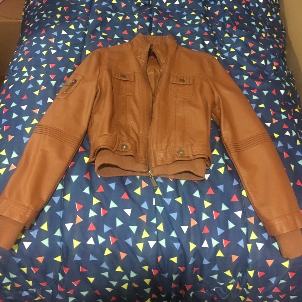Leather jacket